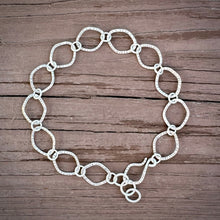 Load image into Gallery viewer, Diamond Link Handmade Chain Bracelet