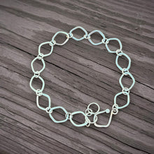 Load image into Gallery viewer, Diamond Sparkle Handmade Chain Bracelet