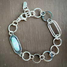 Load image into Gallery viewer, Opal Handmade Chain Bracelet