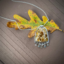 Load image into Gallery viewer, Suture Ammonite Sequin Pendant