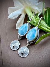 Load image into Gallery viewer, Larimar Drop Earrings