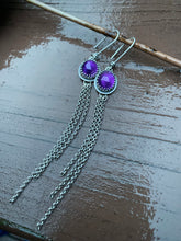 Load image into Gallery viewer, Amethyst Duster Earrings
