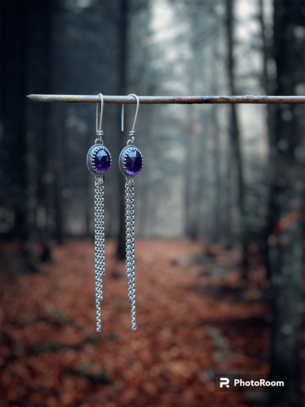 Amethyst Duster Earrings