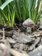 Load image into Gallery viewer, Agate Mushroom Pendant
