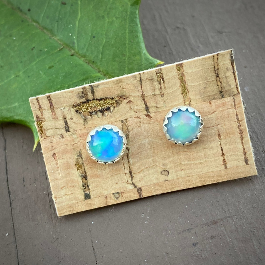 Opal Stud earrings